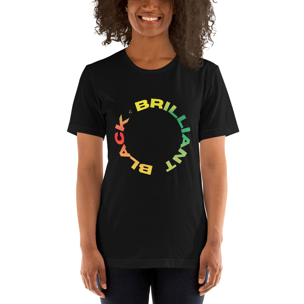 #BlackIsBrilliant Summit Unisex T-Shirt